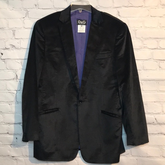 Dolce & Gabbana Other - Worn Once Men’s Dolce & Gabbanna Velvet Blazer